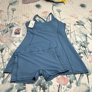 Halara dress with built in bra and shorts